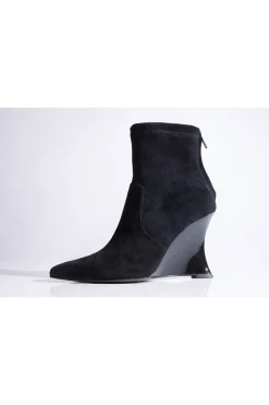 Neko Suede Wedge Ankle Boot
