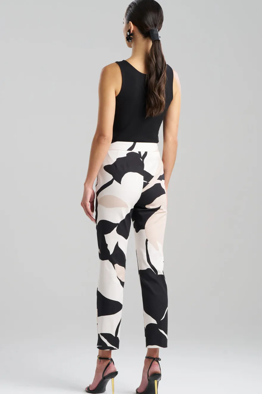 Nishi Cotton Side Zip Ankle Pants