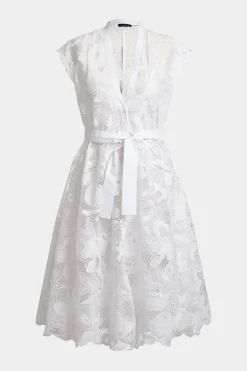 Nishi Lace Tie Front Dress