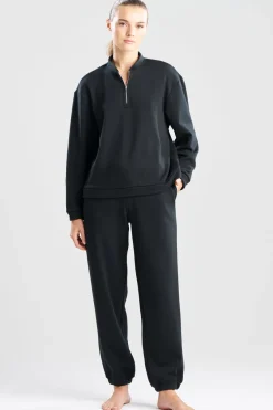 Nova Cozy Brushed Knit Everywhere Zip Up Top