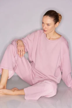 Nova Cozy Brushed Knit Everywhere Crew Neck Top