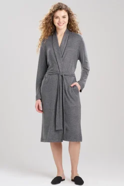 Oasis Piped Collar Robe