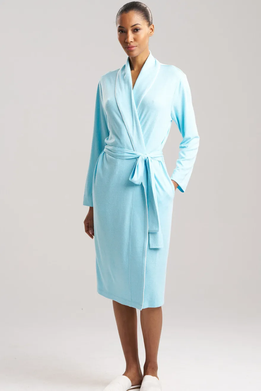 Oasis Piped Collar Robe