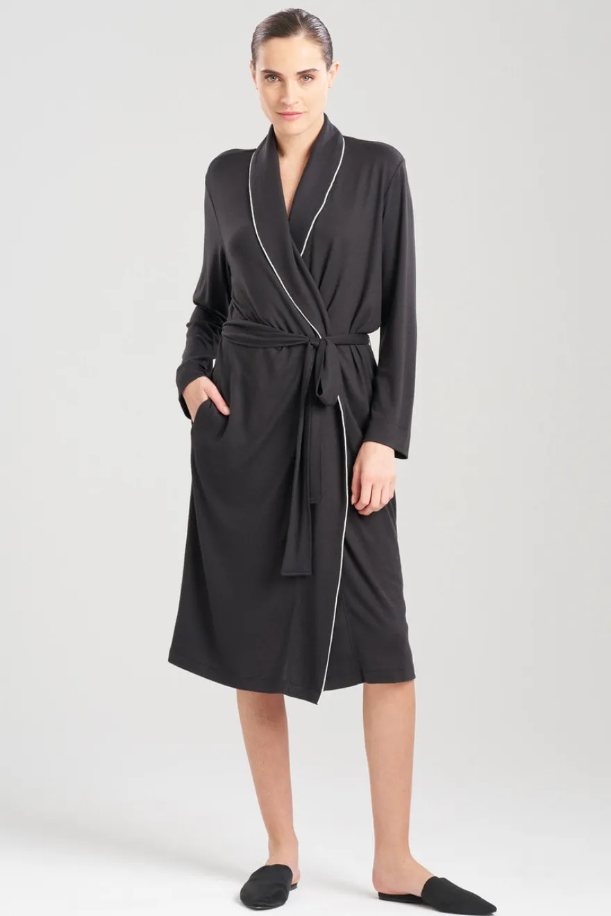 Oasis Piped Collar Robe