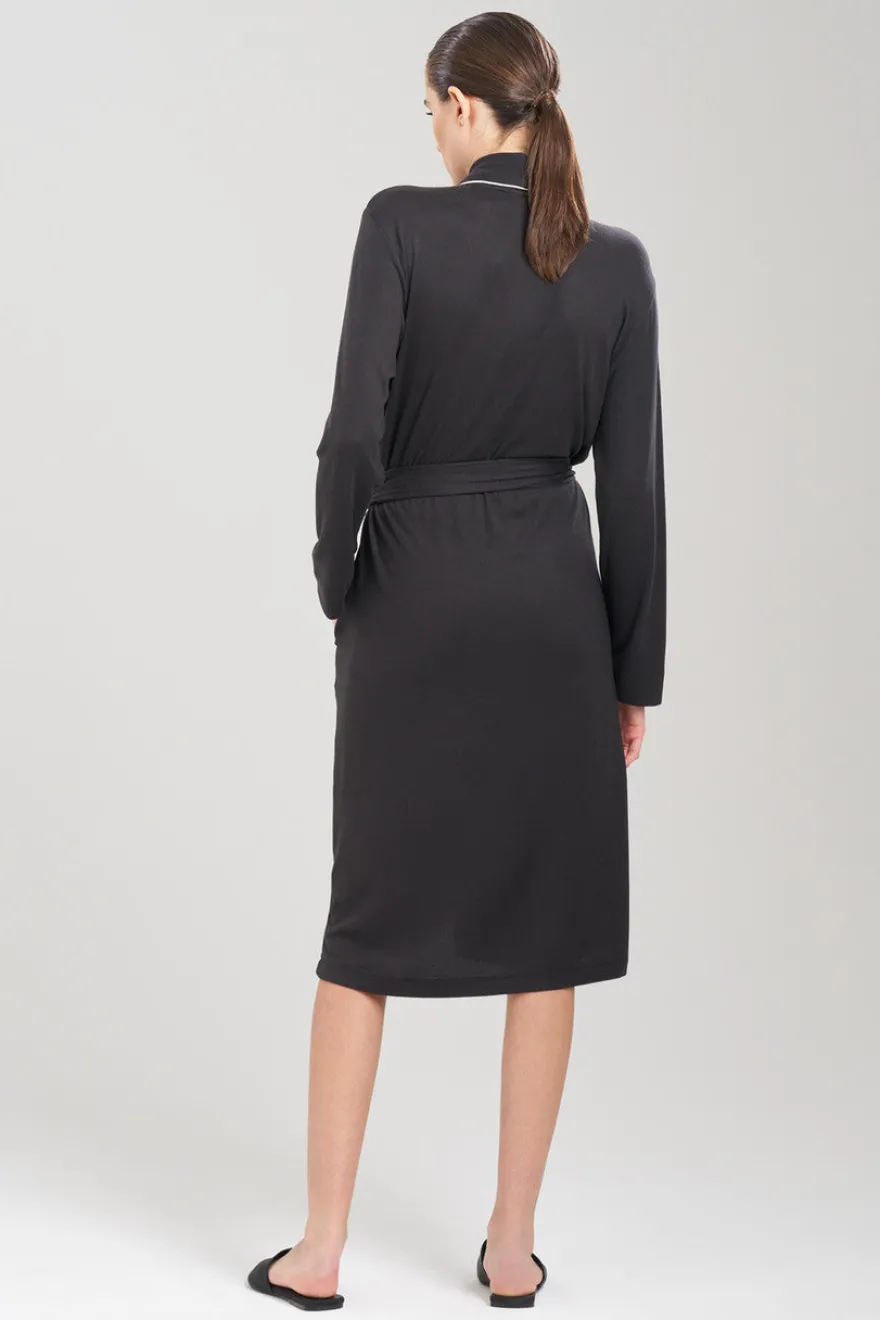 Oasis Piped Collar Robe