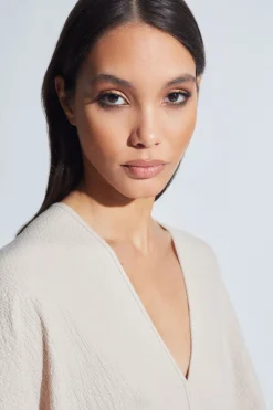 Onsen Cotton Kimono Top