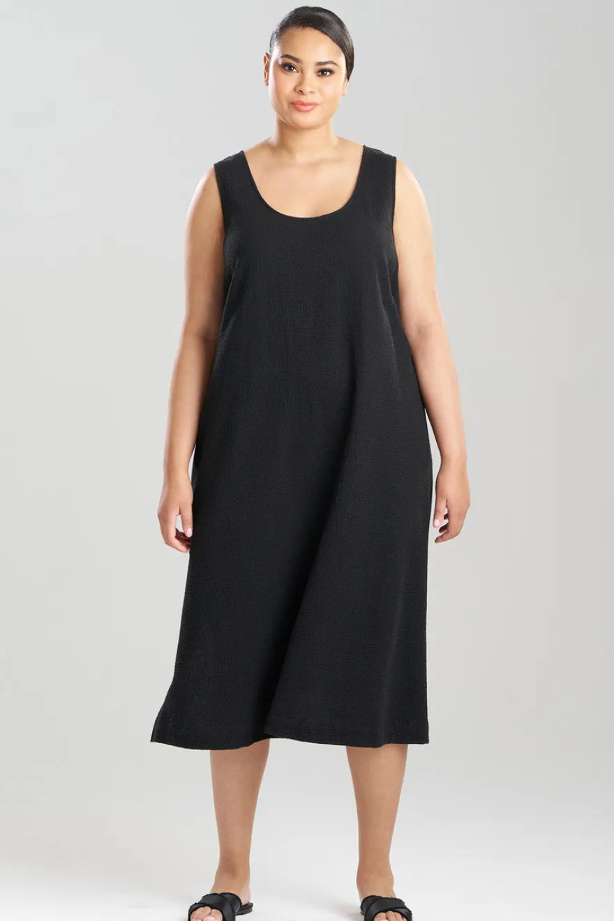 Onsen Cotton Tank Slip Dress