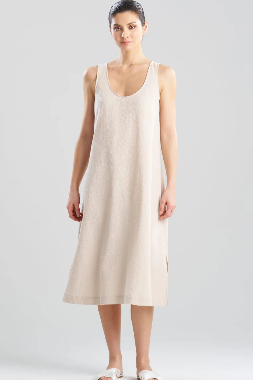 Onsen Cotton Tank Slip Dress