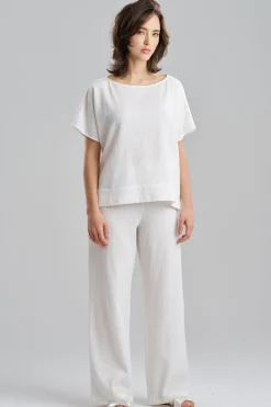 Onsen Cotton Wedge Top