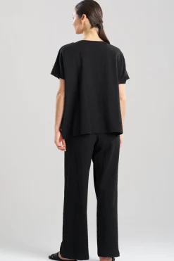 Onsen Cotton Wedge Top