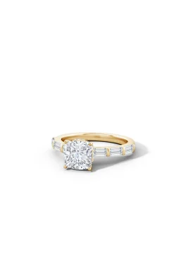 Orient Express Lab-Grown 14K Gold & Cushion Diamond Solitaire Ring