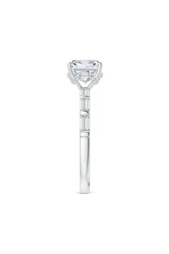 Orient Express Lab-Grown 14K Gold & Cushion Diamond Solitaire Ring