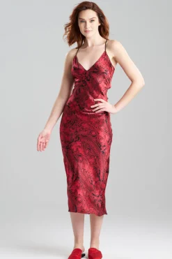 Ottoman Open Back Silk Slip