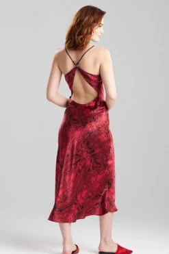 Ottoman Open Back Silk Slip