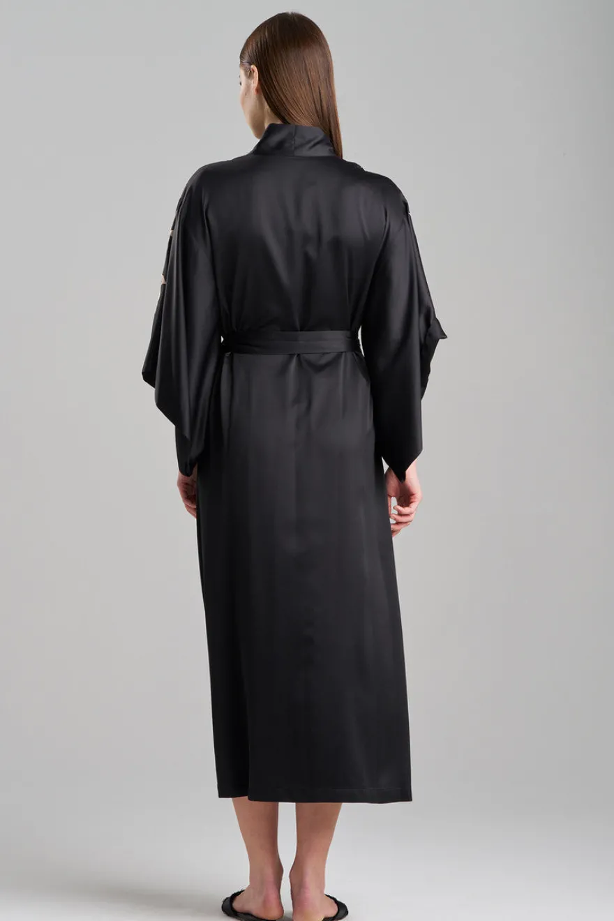 Peony Blossom Embroidery Robe