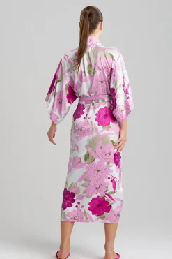 Peony Blossom Kimono Robe