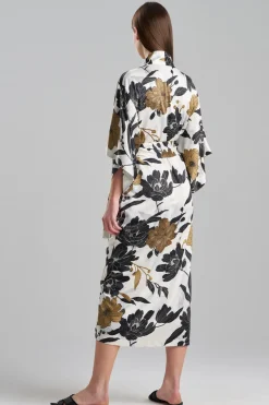 Peony Blossom Kimono Robe