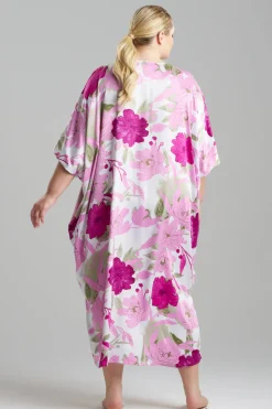 Peony Blossom Zip Caftan