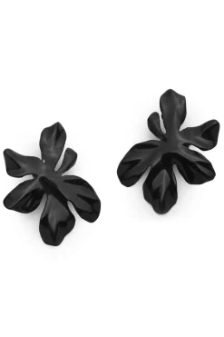 Peony Buffalo Horn Earrings