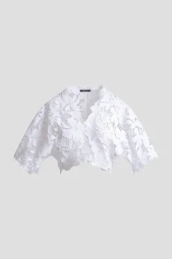 Peony Floral Lace Bolero