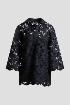 Peony Floral Lace Pull Over Tunic