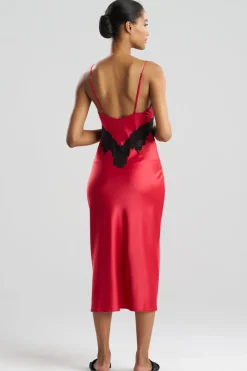 Peony Glamour Slip Dress
