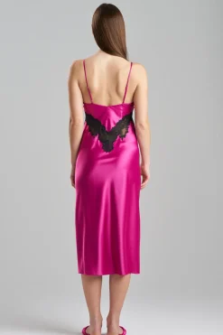 Peony Glamour Slip Dress