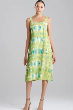 Plaids Cotton Poplin Sundress