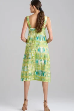 Plaids Cotton Poplin Sundress