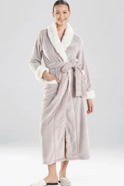 Plush Faux Fur Robe