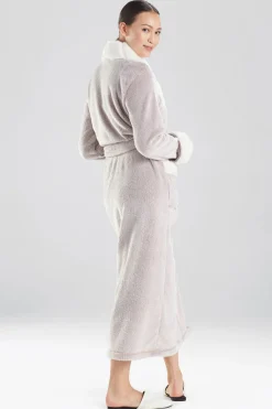 Plush Faux Fur Robe