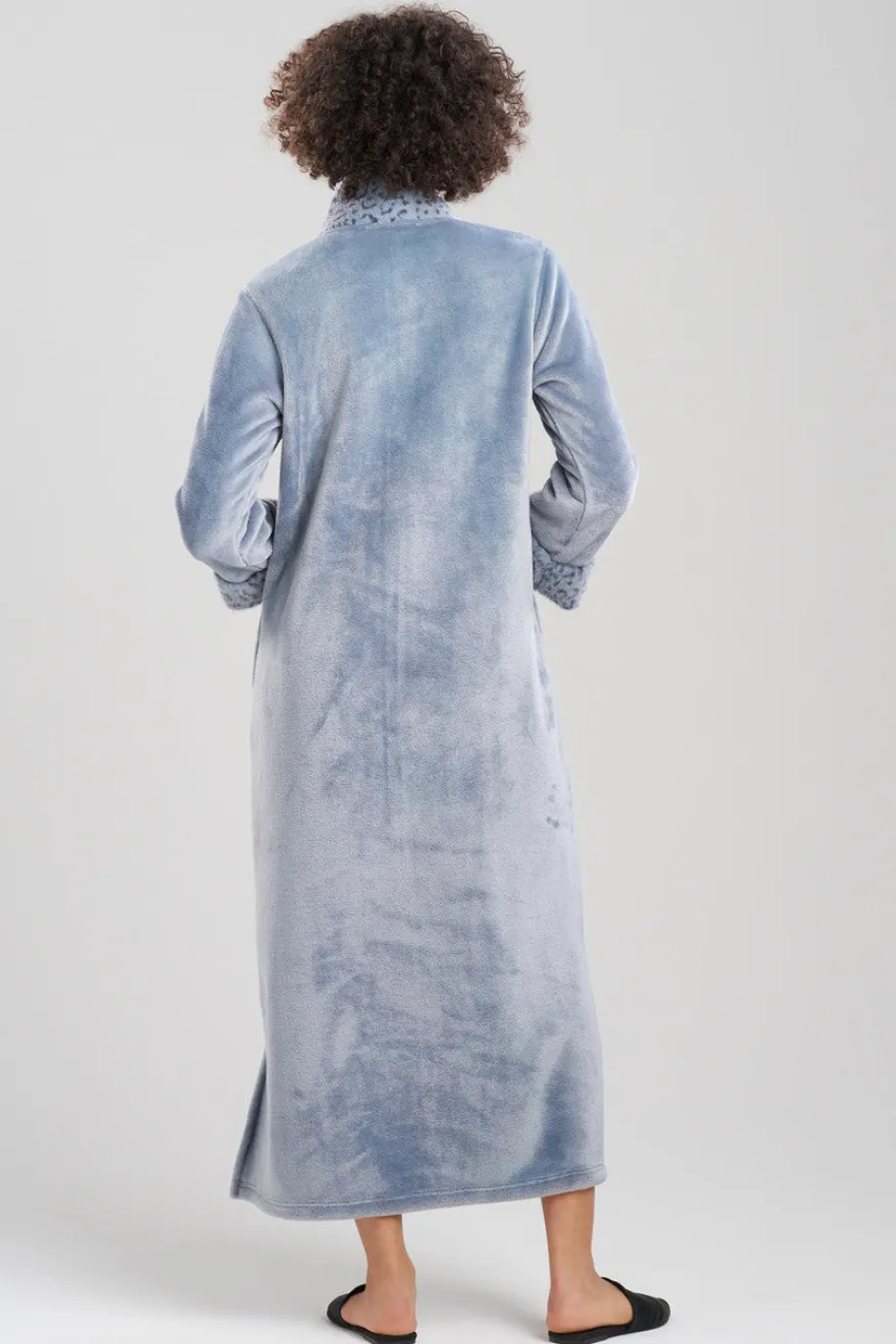 Plush Lynx Mandarin Zip Lounger