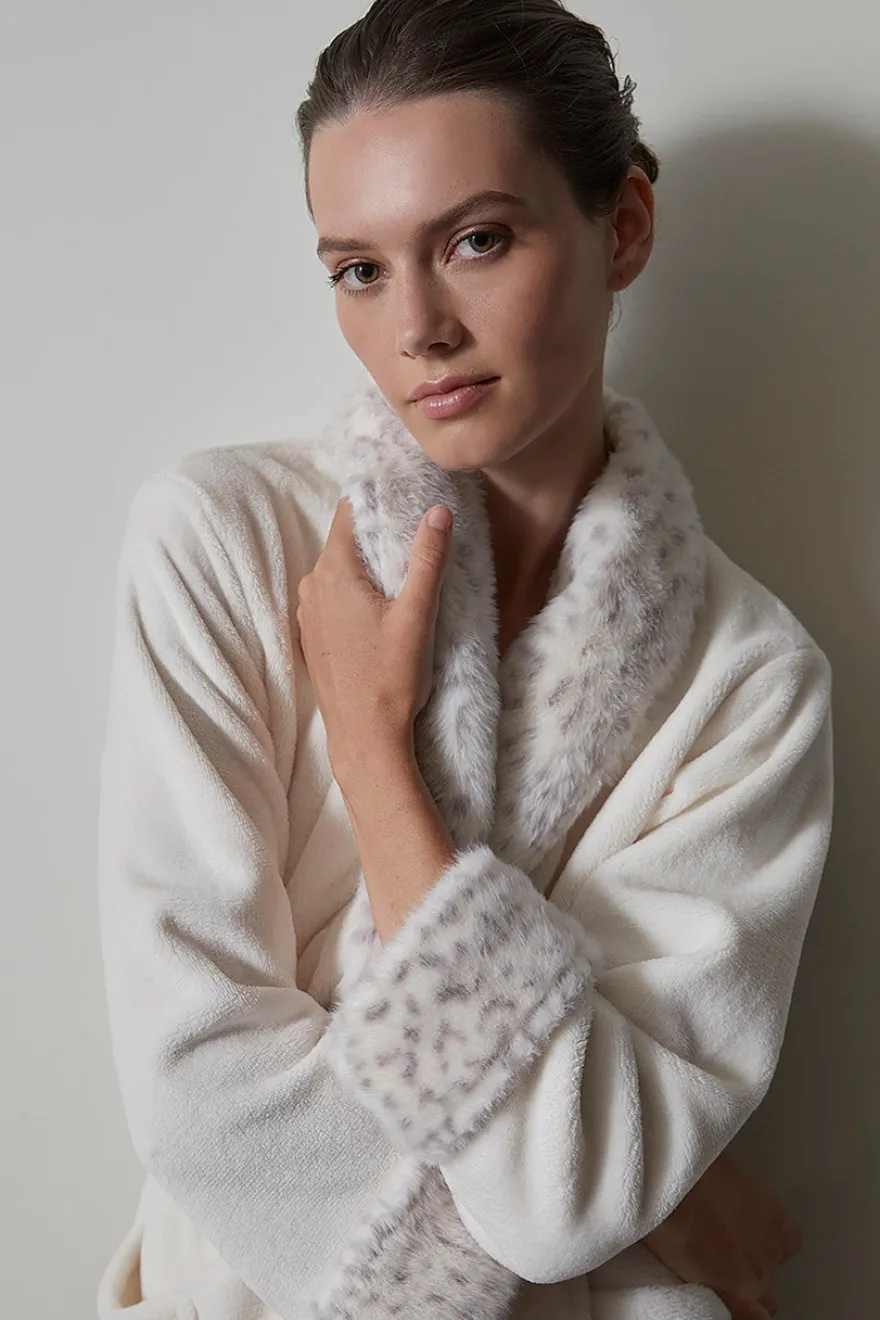 Plush Lynx Robe