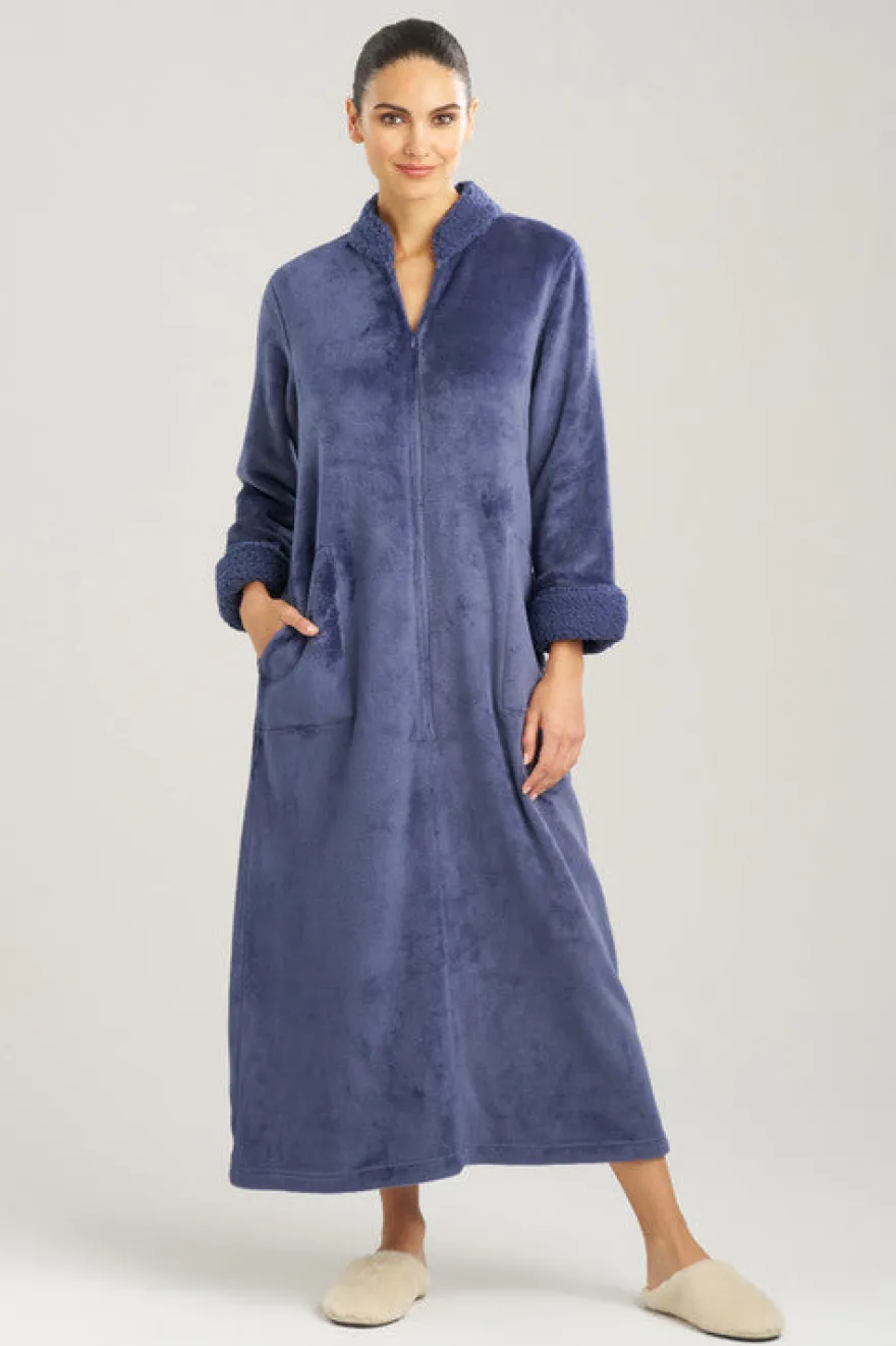 Plush Sherpa Zip Lounger