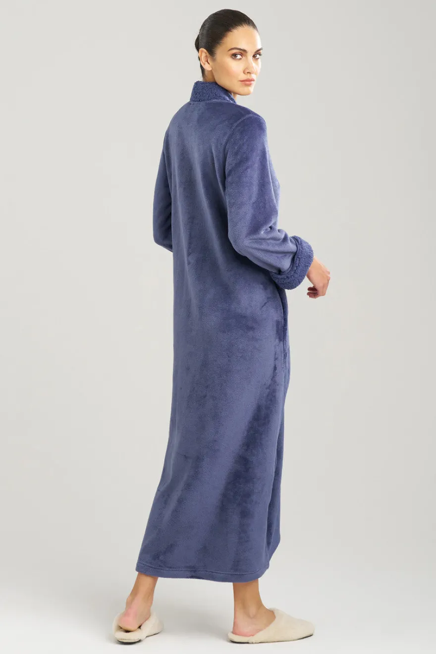 Plush Sherpa Zip Lounger