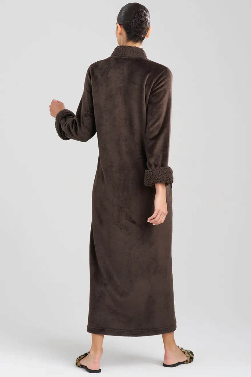 Plush Sherpa Zip Lounger