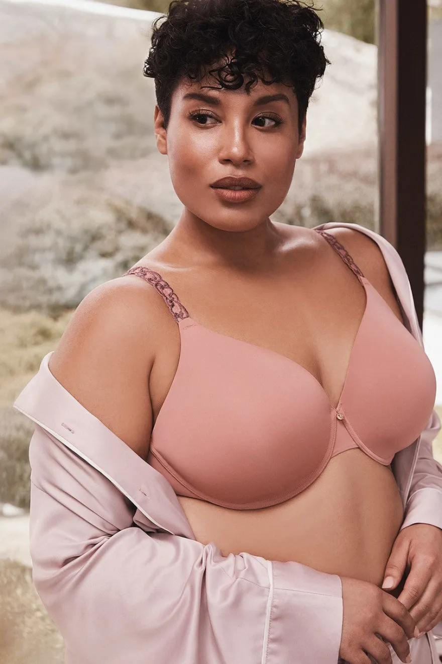 Pure Luxe Custom Coverage Contour Underwire Bra