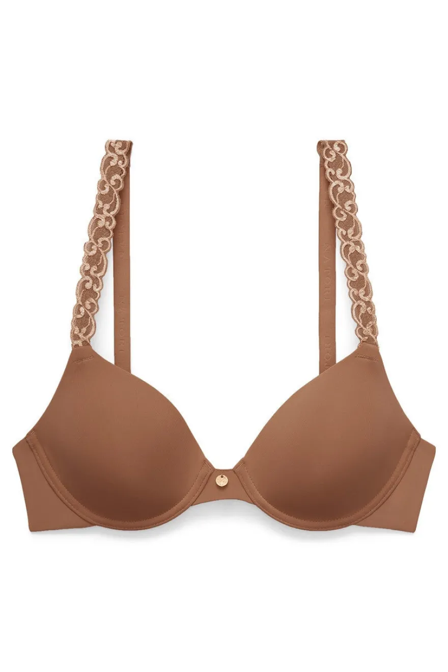 Pure Luxe Custom Coverage Contour Underwire Bra