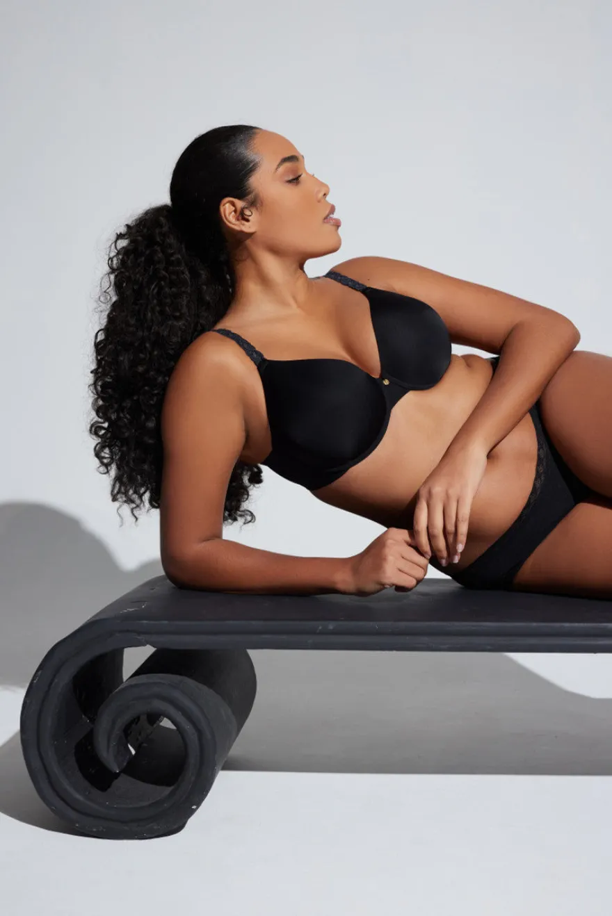 Pure Luxe Custom Coverage Contour Underwire Bra