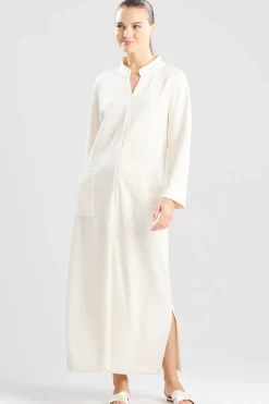 Quilted Geo Knit Jacquard Zip Lounger