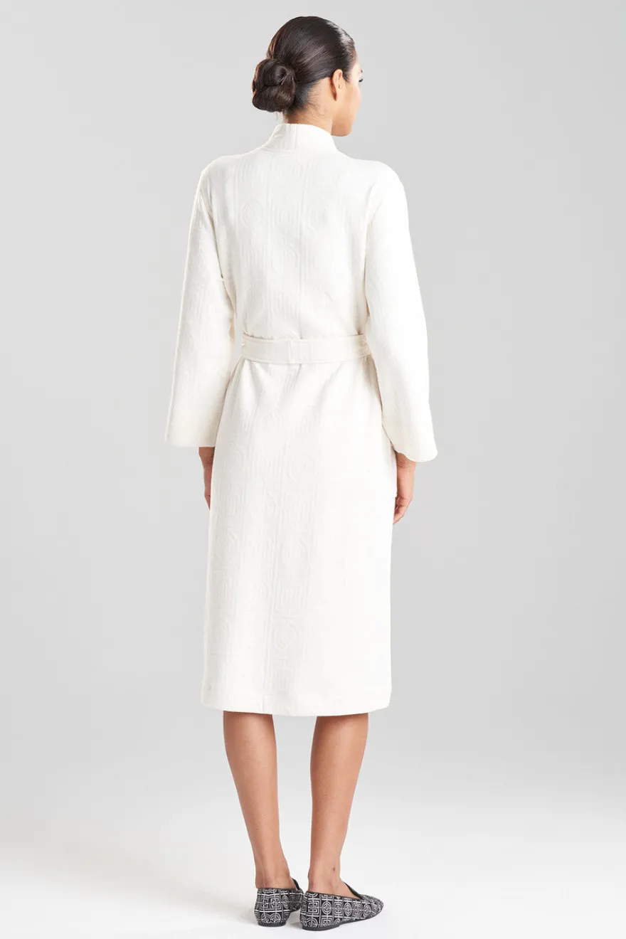 Quilted Infinity Jacquard Robe