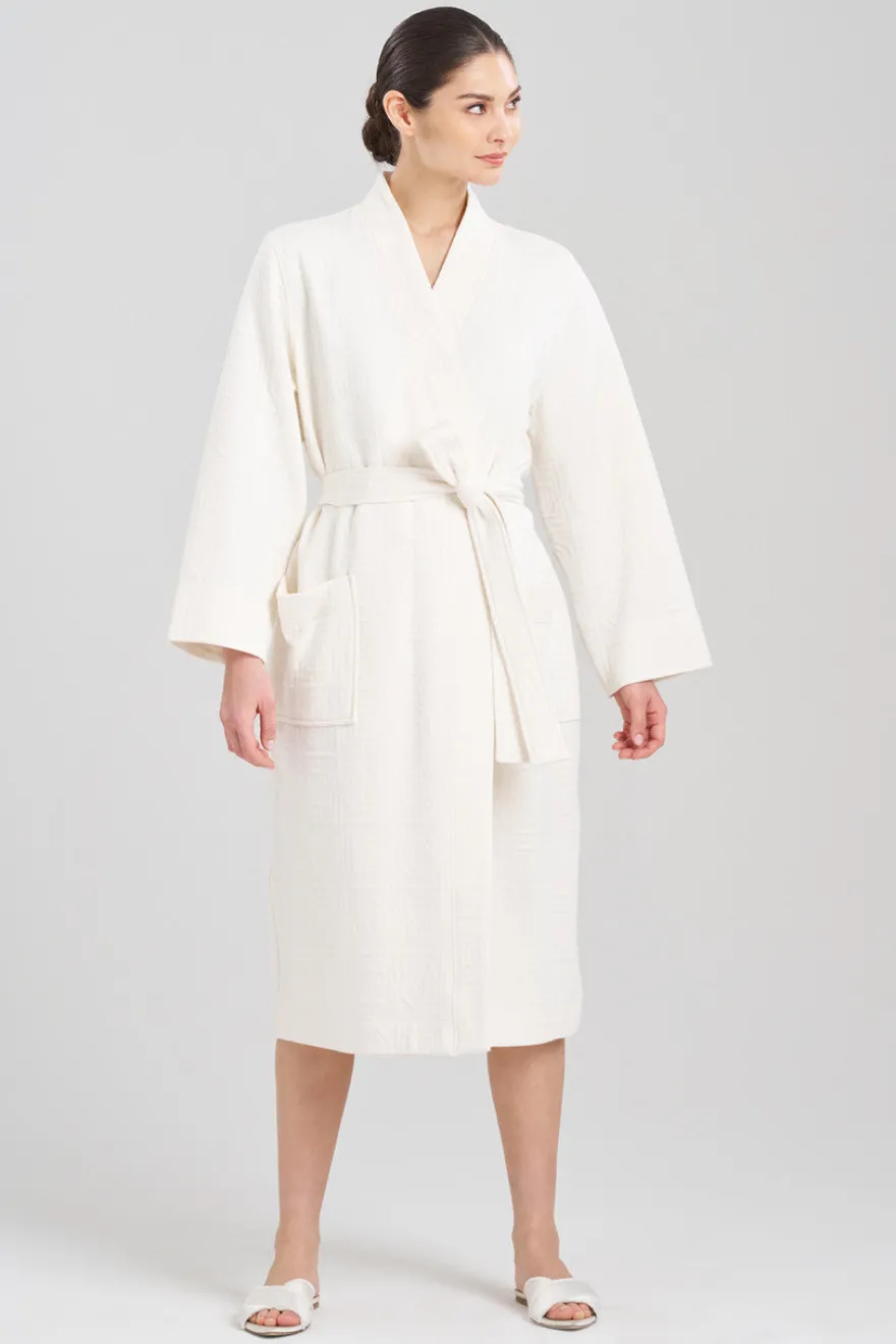 Quilted Infinity Jacquard Robe