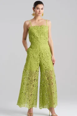 Raffia Lace Palazzo Pants