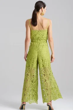 Raffia Lace Palazzo Pants