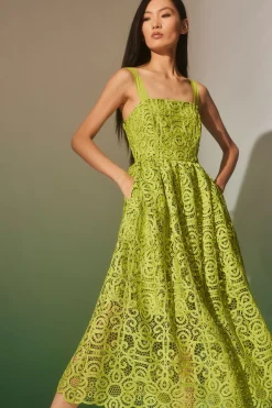 Raffia Lace Sundress