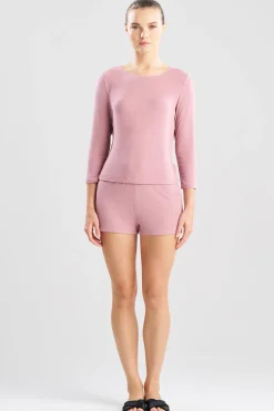 Rib Essentials Long Sleeve Shorts PJ