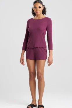 Rib Essentials Long Sleeve Shorts PJ