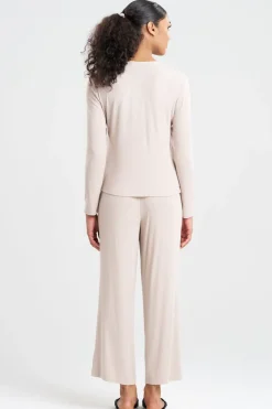 Rib Essentials V-Neck Long Sleeve PJ