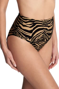 Riviera Reversible High Rise Bikini Bottom