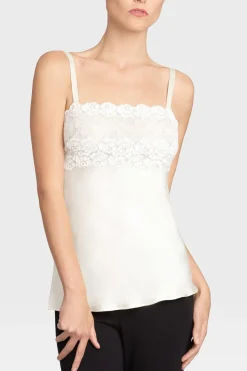 Rose Parfait Camisole with Lace